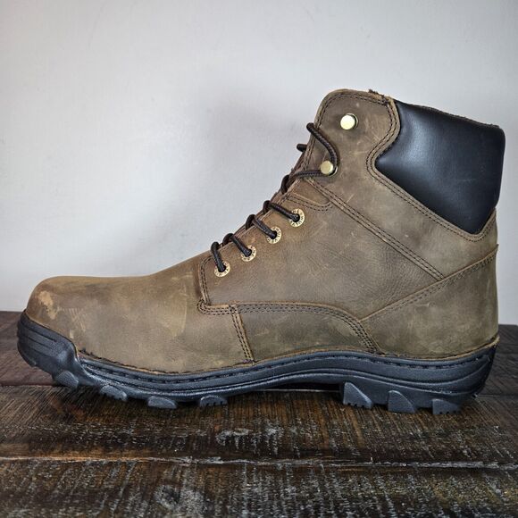 Wolverine Durbin 6" Mens 14 Work Boots Waterproof Steel Toe EH Rated Skid Proof - Picture 6 of 12